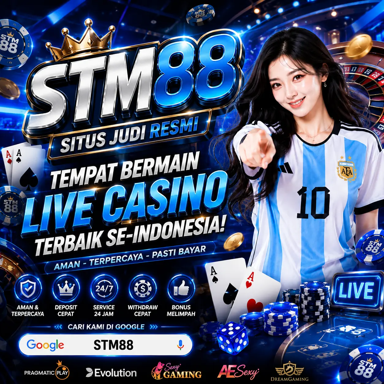 STM88 🏆 Daftar Link Situs Bandar Judi Online Resmi Live Casino Terbaik di Indonesia